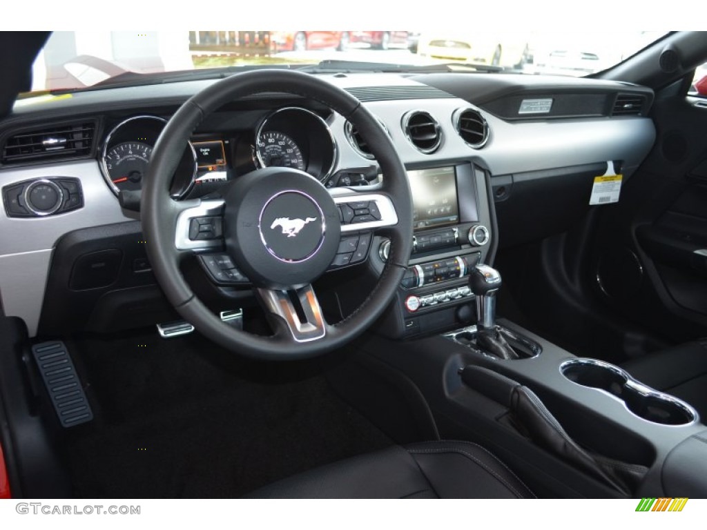 2015 Mustang EcoBoost Coupe - Race Red / Ebony photo #8