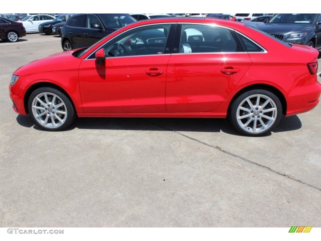 Brilliant Red 2016 Audi A3 2.0 Premium Plus quattro Exterior Photo #105981861