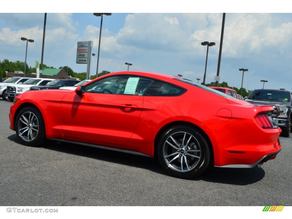 2015 Mustang EcoBoost Coupe - Race Red / Ebony photo #23