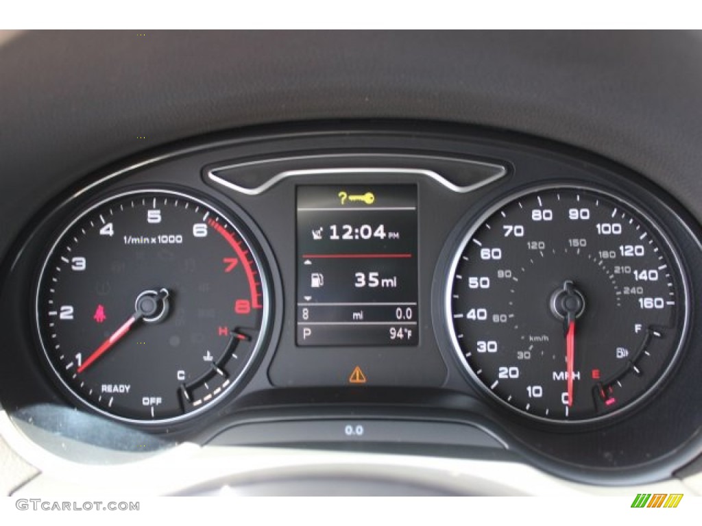 2016 Audi A3 2.0 Premium Plus quattro Gauges Photo #105982542