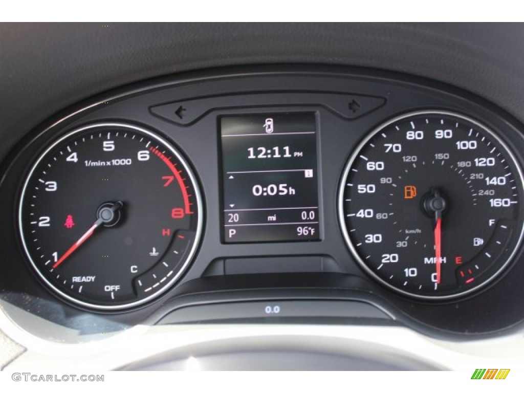 2016 Audi A3 1.8 Premium Gauges Photo #105983187