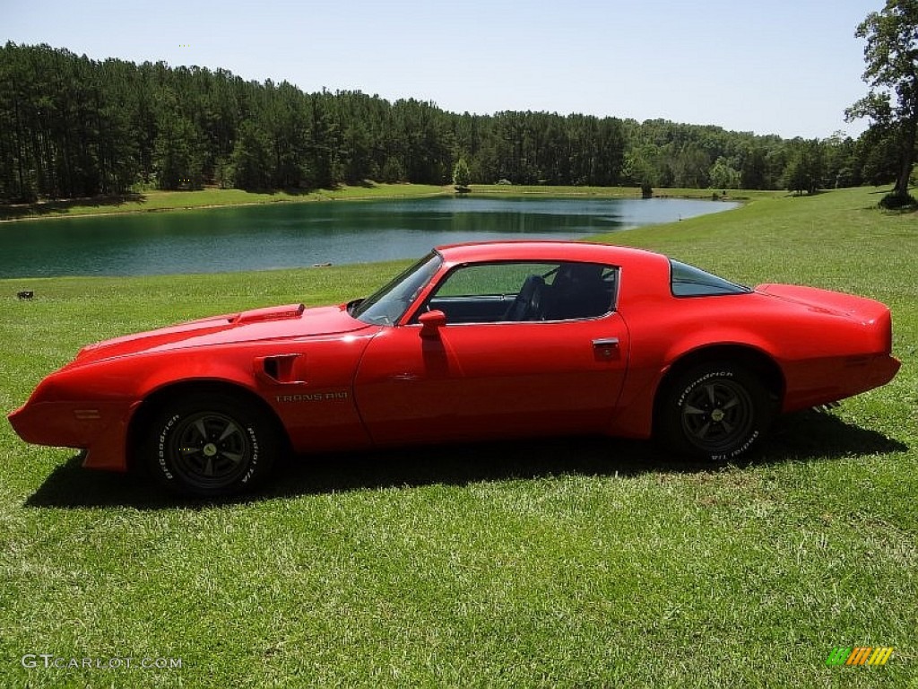 1980 Firebird Trans Am - Carousel Red / Black photo #6