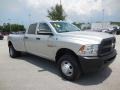 Bright Silver Metallic 2013 Ram 3500 Tradesman Crew Cab 4x4 Dually Exterior