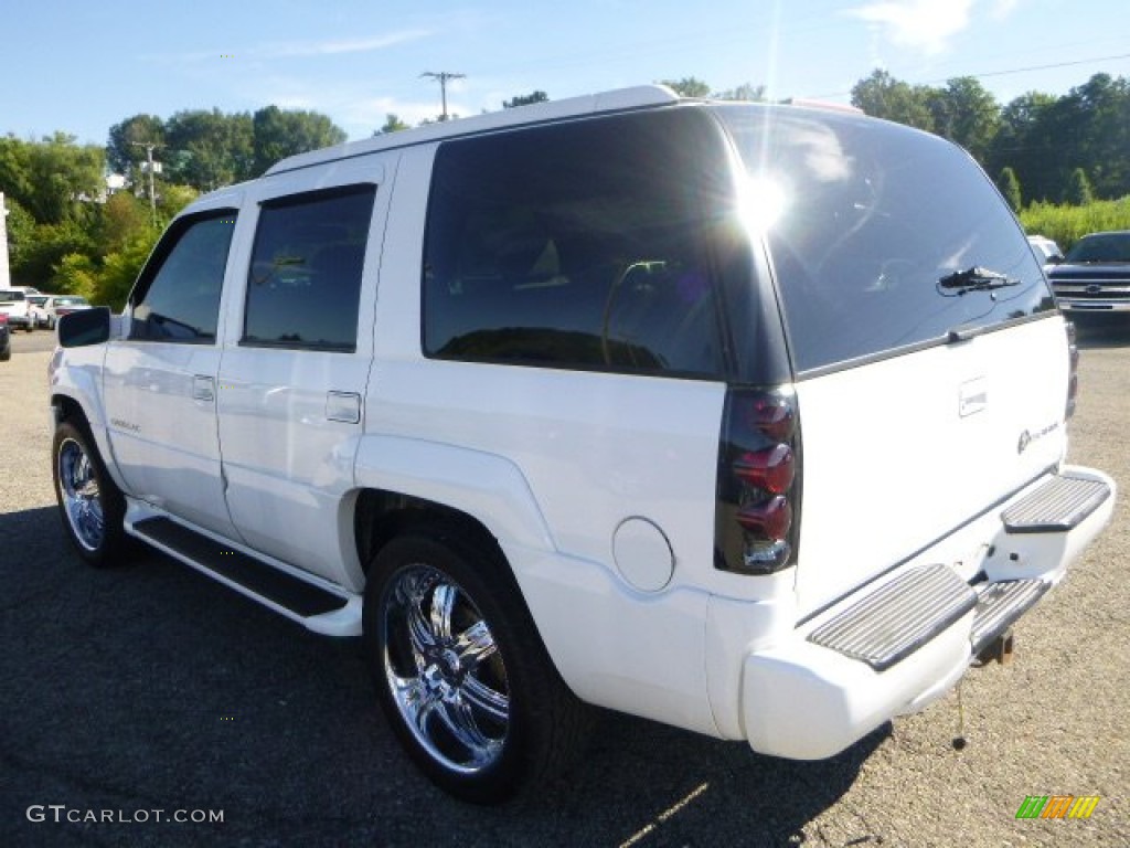 2000 Escalade 4WD - Aspen White / Neutral Shale photo #4