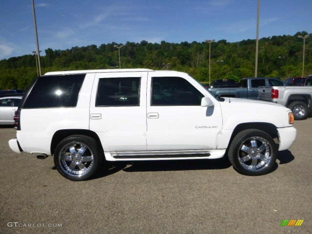 2000 Escalade 4WD - Aspen White / Neutral Shale photo #7