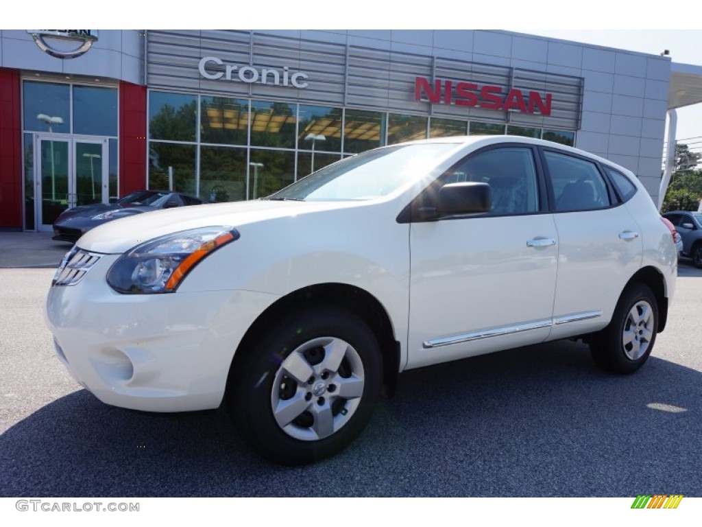 2015 Rogue Select S - Pearl White / Black photo #1