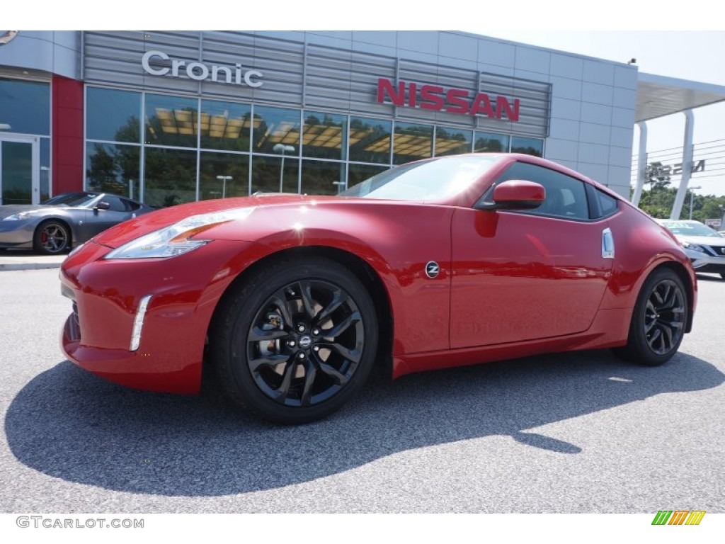 2016 370Z Coupe - Solid Red / Black photo #1