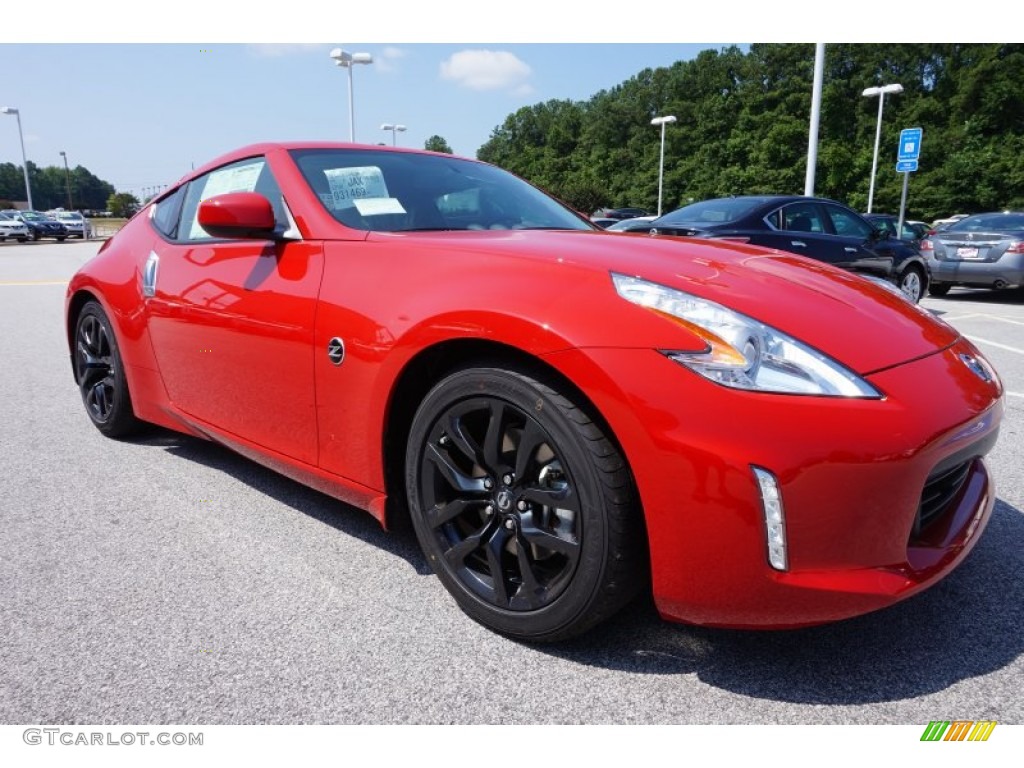 2016 370Z Coupe - Solid Red / Black photo #7