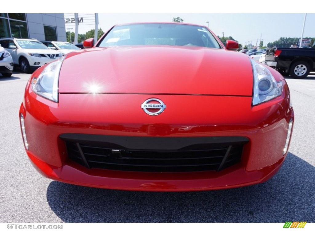 2016 370Z Coupe - Solid Red / Black photo #8
