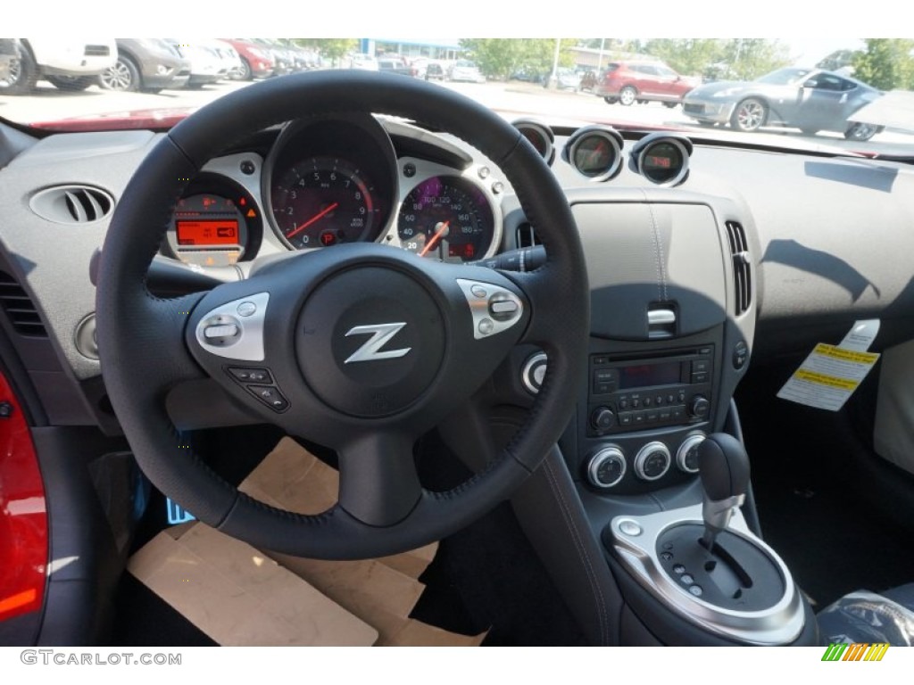 2016 Nissan 370Z Coupe Black Dashboard Photo #105996488