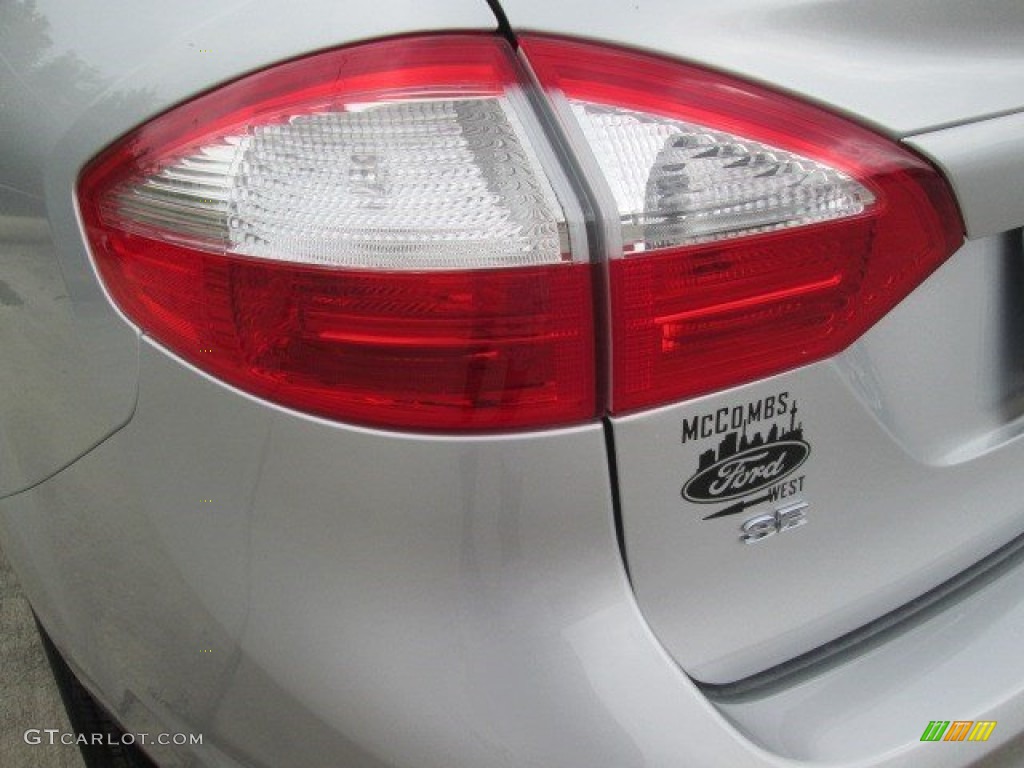 2015 Fiesta SE Sedan - Ingot Silver Metallic / Charcoal Black photo #9