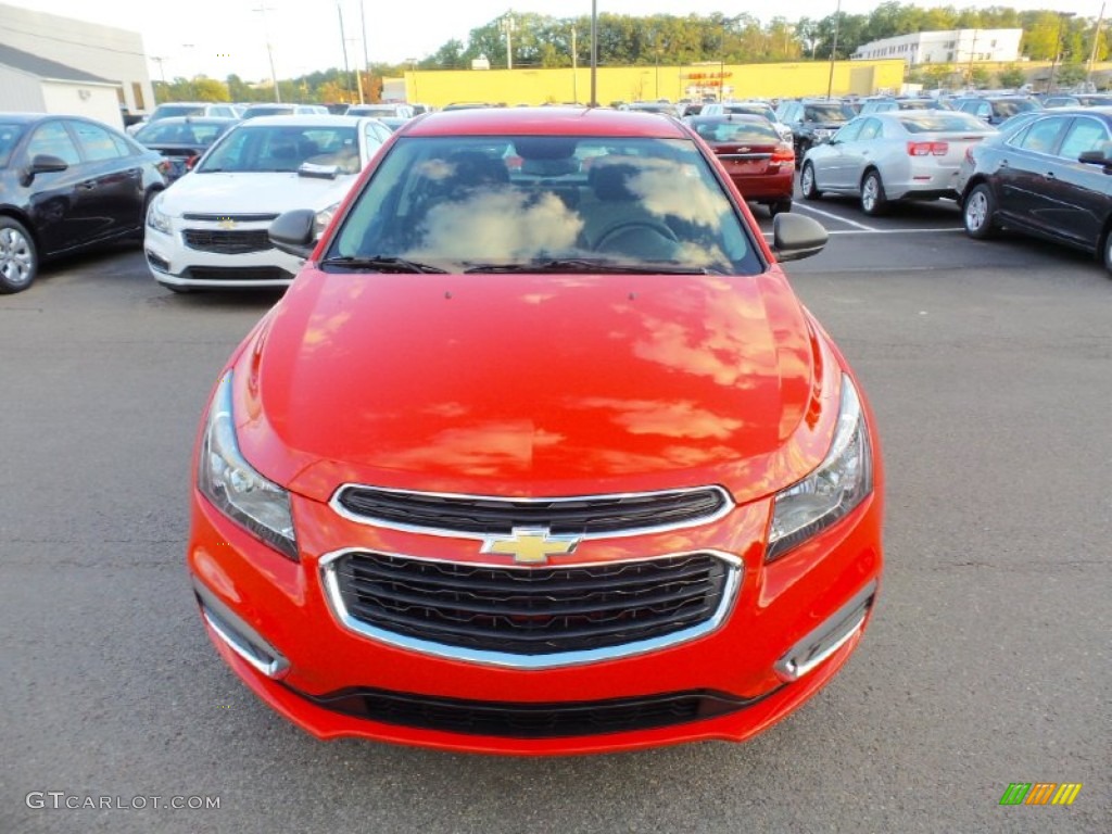 2016 Cruze Limited LS - Red Hot / Jet Black/Medium Titanium photo #2