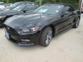 2015 Black Ford Mustang EcoBoost Premium Convertible  photo #11