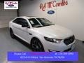 2015 White Platinum Metallic Ford Taurus SHO AWD  photo #1