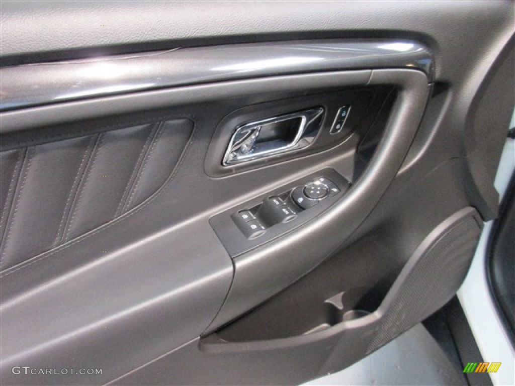 2015 Taurus SHO AWD - White Platinum Metallic / Charcoal Black photo #16