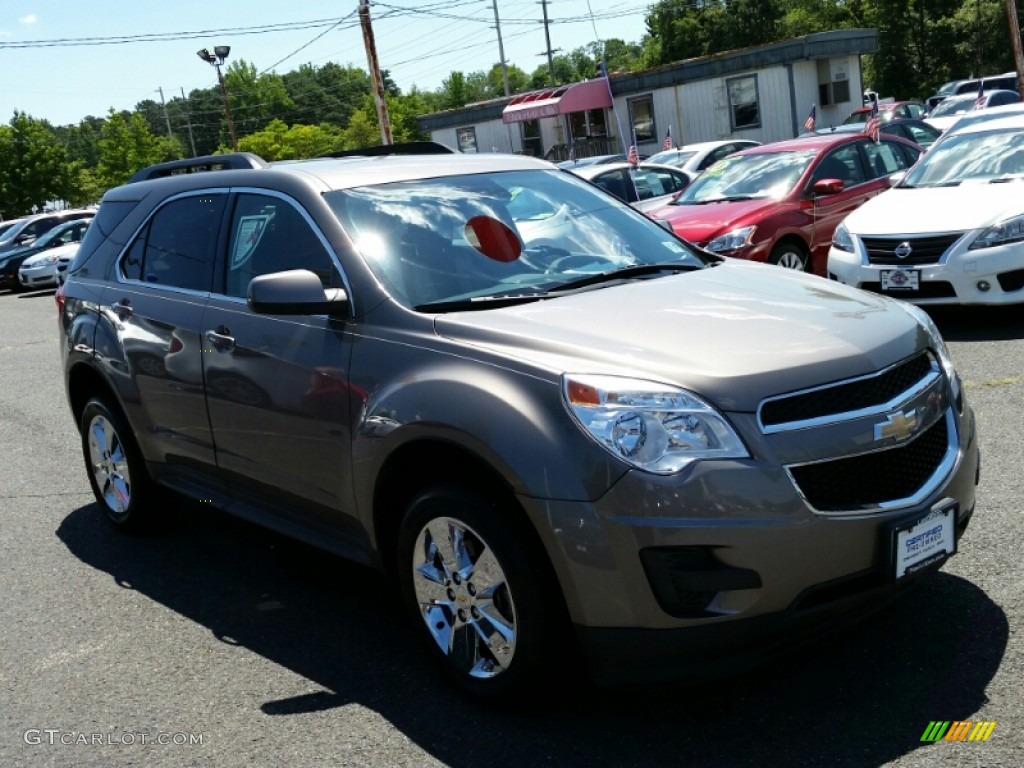 2012 Equinox LT - Mocha Steel Metallic / Light Titanium/Jet Black photo #3