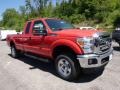 Race Red - F250 Super Duty XLT Super Cab 4x4 Photo No. 1