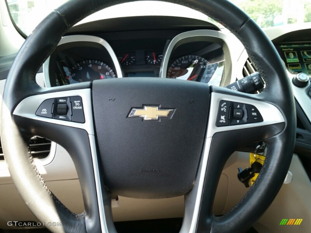 2012 Equinox LT - Mocha Steel Metallic / Light Titanium/Jet Black photo #15