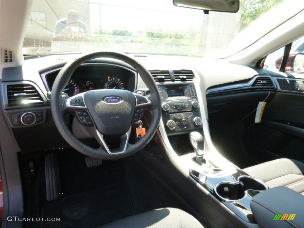 2016 Fusion SE AWD - Bronze Fire Metallic / Charcoal Black photo #10