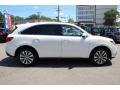 2014 White Diamond Pearl Acura MDX SH-AWD Technology  photo #2