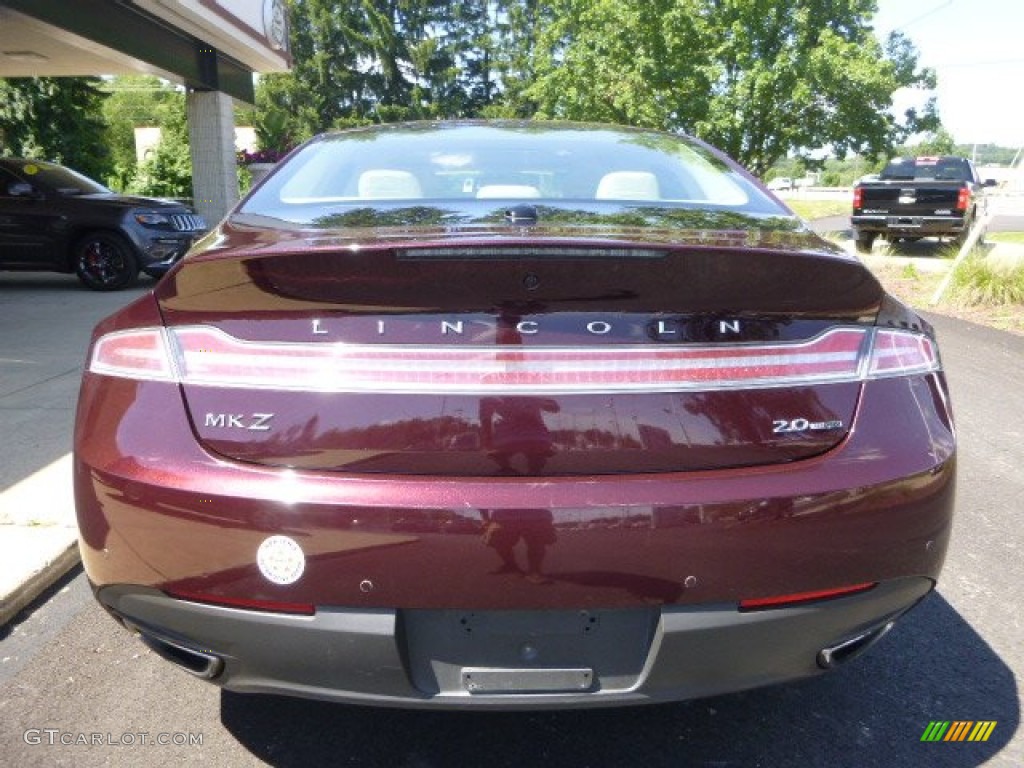 2013 MKZ 2.0L EcoBoost FWD - Bordeaux Reserve / Light Dune photo #7