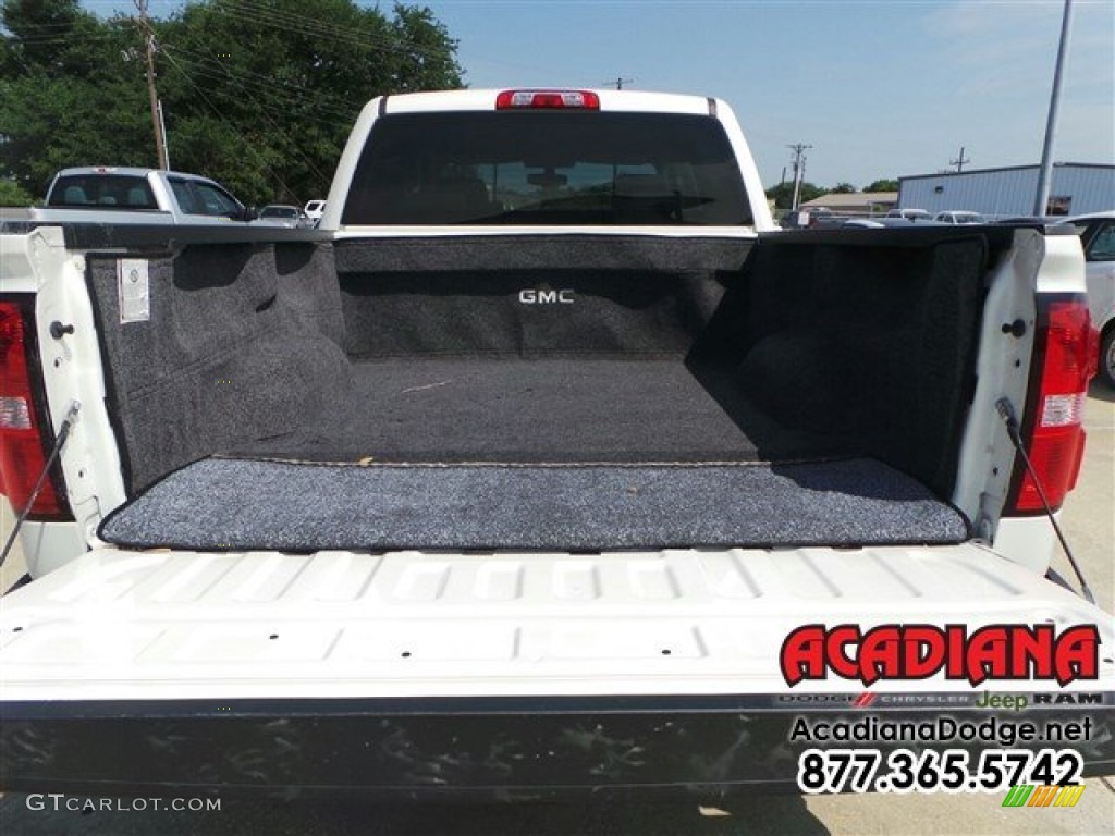 2014 Sierra 1500 SLE Crew Cab - White Diamond Tricoat / Jet Black/Dark Ash photo #7