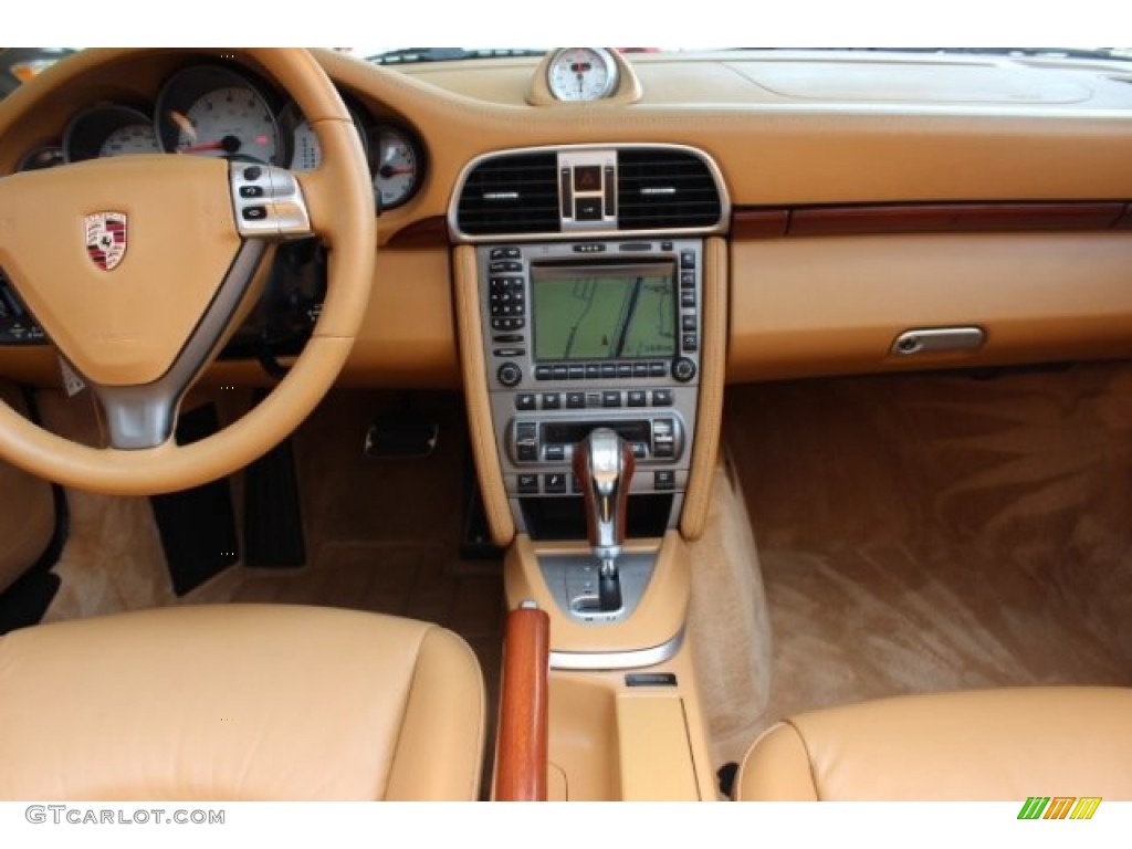 2007 911 Carrera S Cabriolet - Lapis Blue Metallic / Sand Beige photo #38