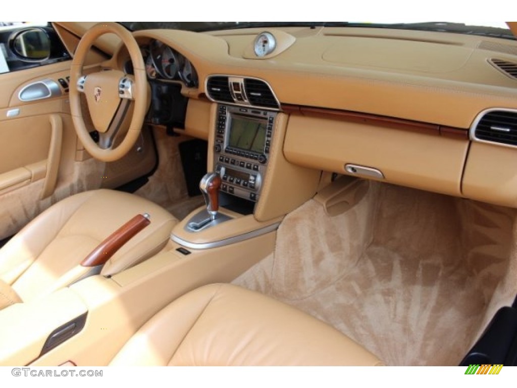 2007 911 Carrera S Cabriolet - Lapis Blue Metallic / Sand Beige photo #43