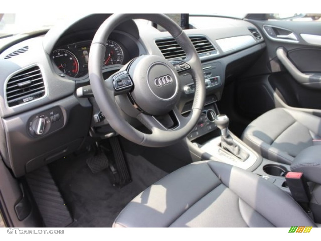 Black Interior 2016 Audi Q3 2.0 TSFI Premium Plus quattro Photo #106012010