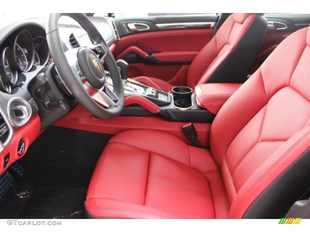 2016 Porsche Cayenne Turbo S Front Seat Photo #106014167