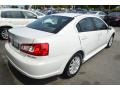 2010 Dover White Pearl Mitsubishi Galant FE  photo #6