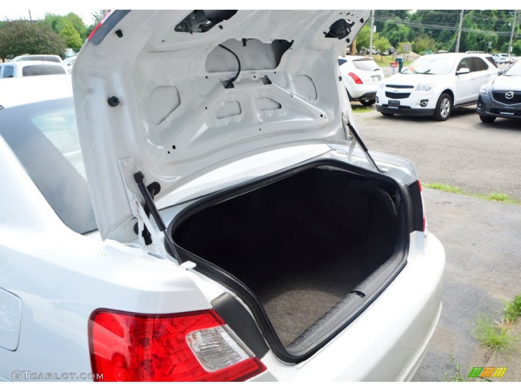 2010 Galant FE - Dover White Pearl / Medium Gray photo #8