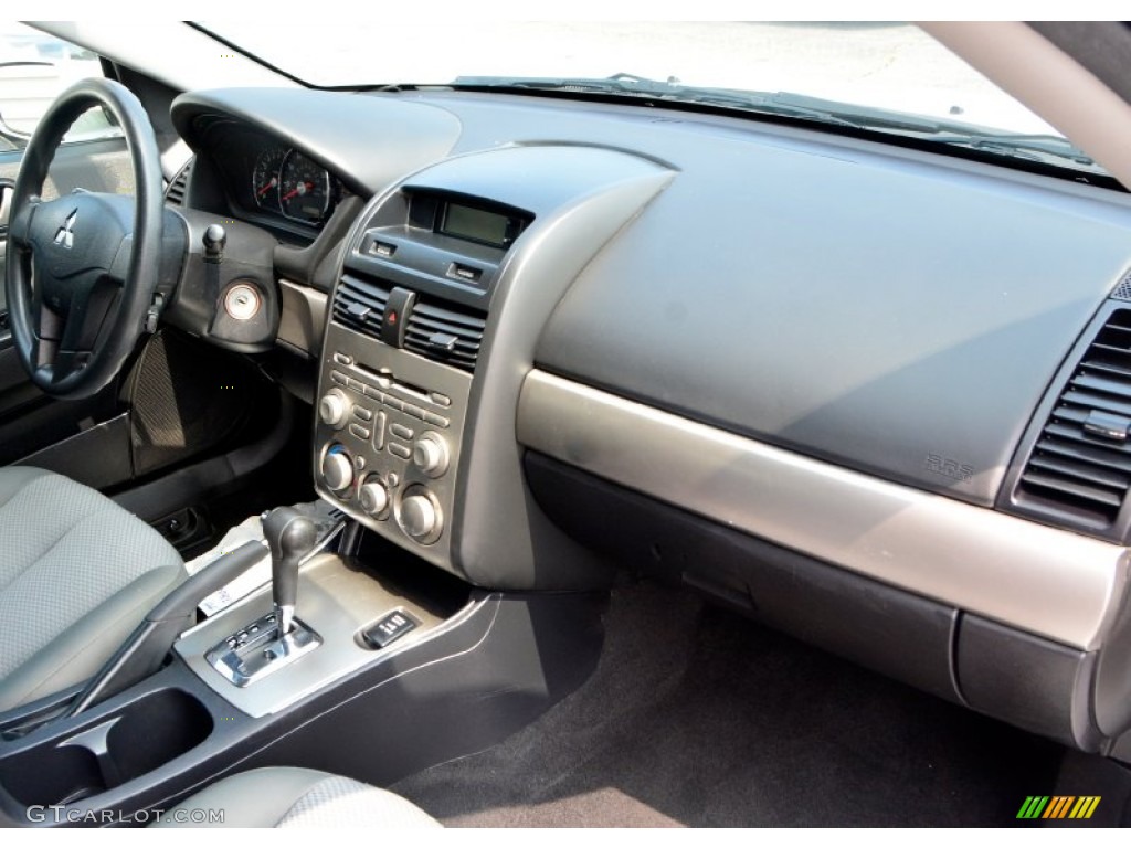 2010 Galant FE - Dover White Pearl / Medium Gray photo #9