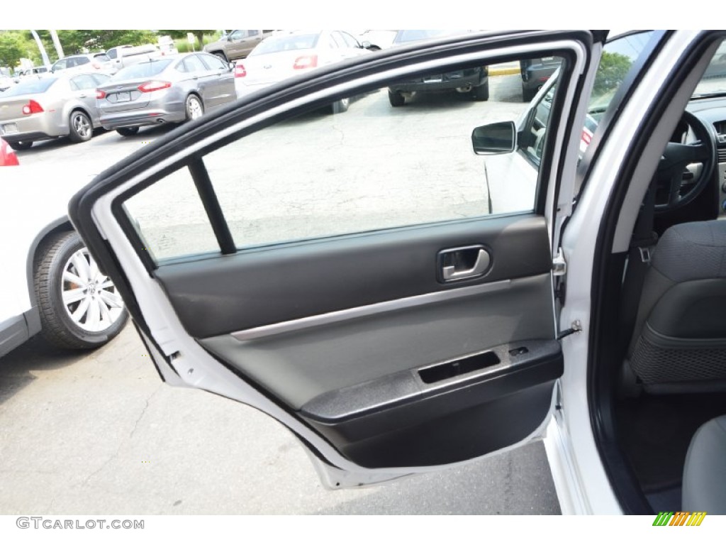 2010 Galant FE - Dover White Pearl / Medium Gray photo #16
