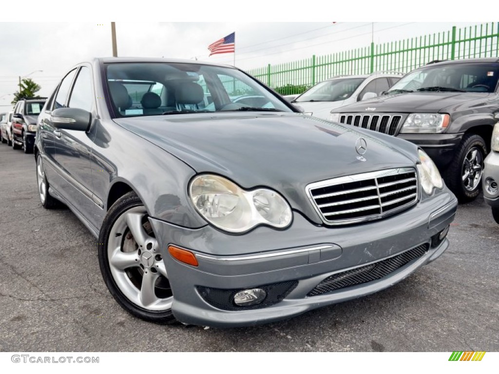 2006 C 230 Sport - Granite Grey Metallic / Ash photo #1