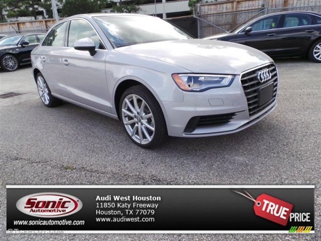 2015 A3 1.8 Premium Plus - Lotus Gray Metallic / Black photo #1