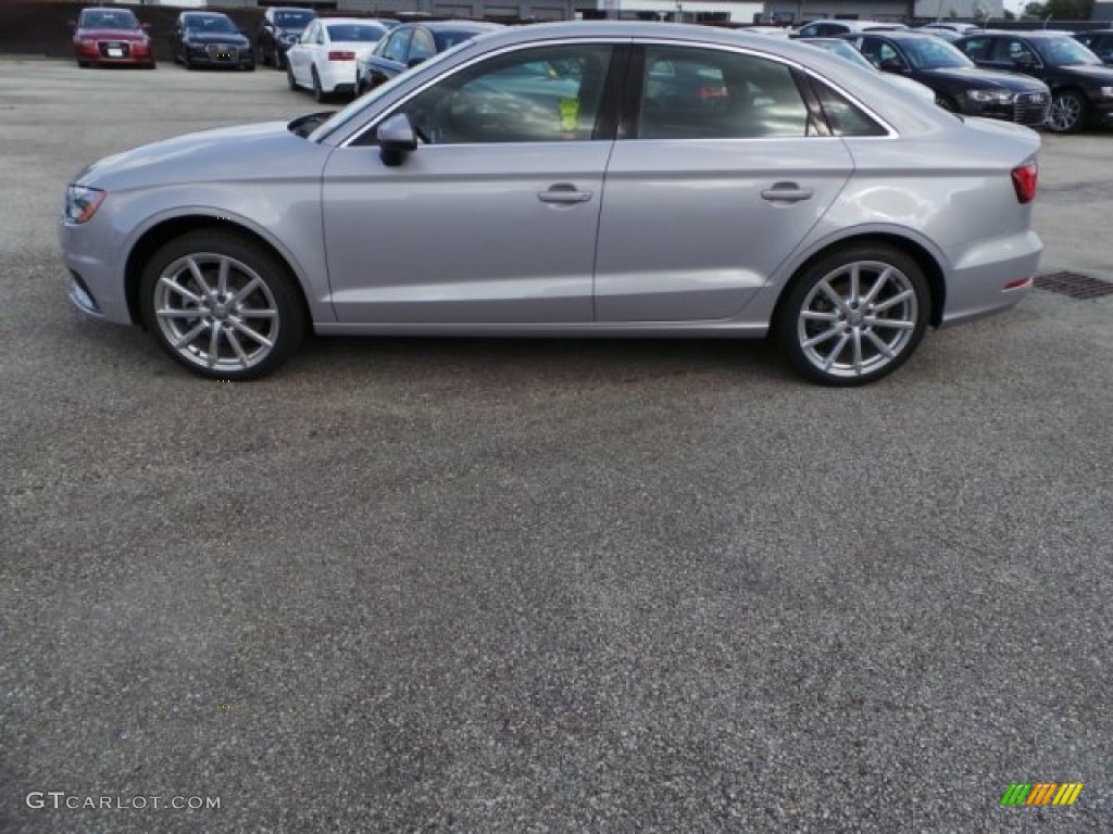 2015 A3 1.8 Premium Plus - Lotus Gray Metallic / Black photo #4