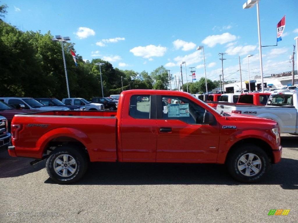 Race Red Ford F150