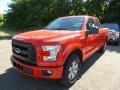 Race Red - F150 XL SuperCab 4x4 Photo No. 8