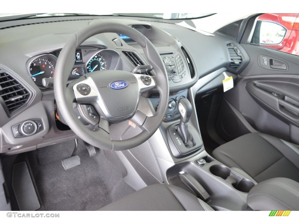 Charcoal Black Interior 2016 Ford Escape S Photo #106018907