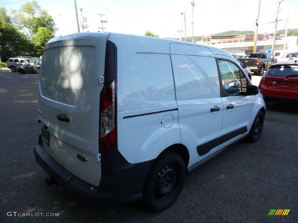 2015 Transit Connect XL Van - Frozen White / Charcoal Black Cloth photo #3