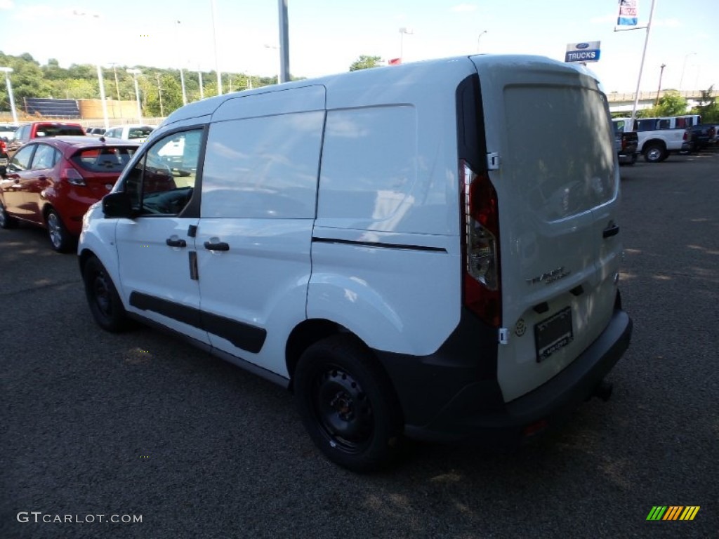 2015 Transit Connect XL Van - Frozen White / Charcoal Black Cloth photo #7