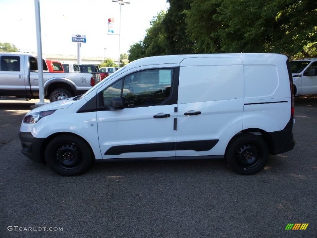 2015 Transit Connect XL Van - Frozen White / Charcoal Black Cloth photo #8