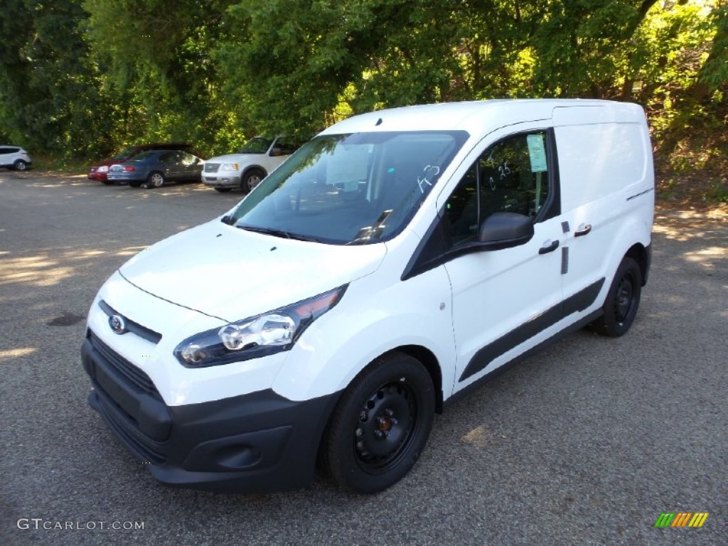 2015 Transit Connect XL Van - Frozen White / Charcoal Black Cloth photo #9