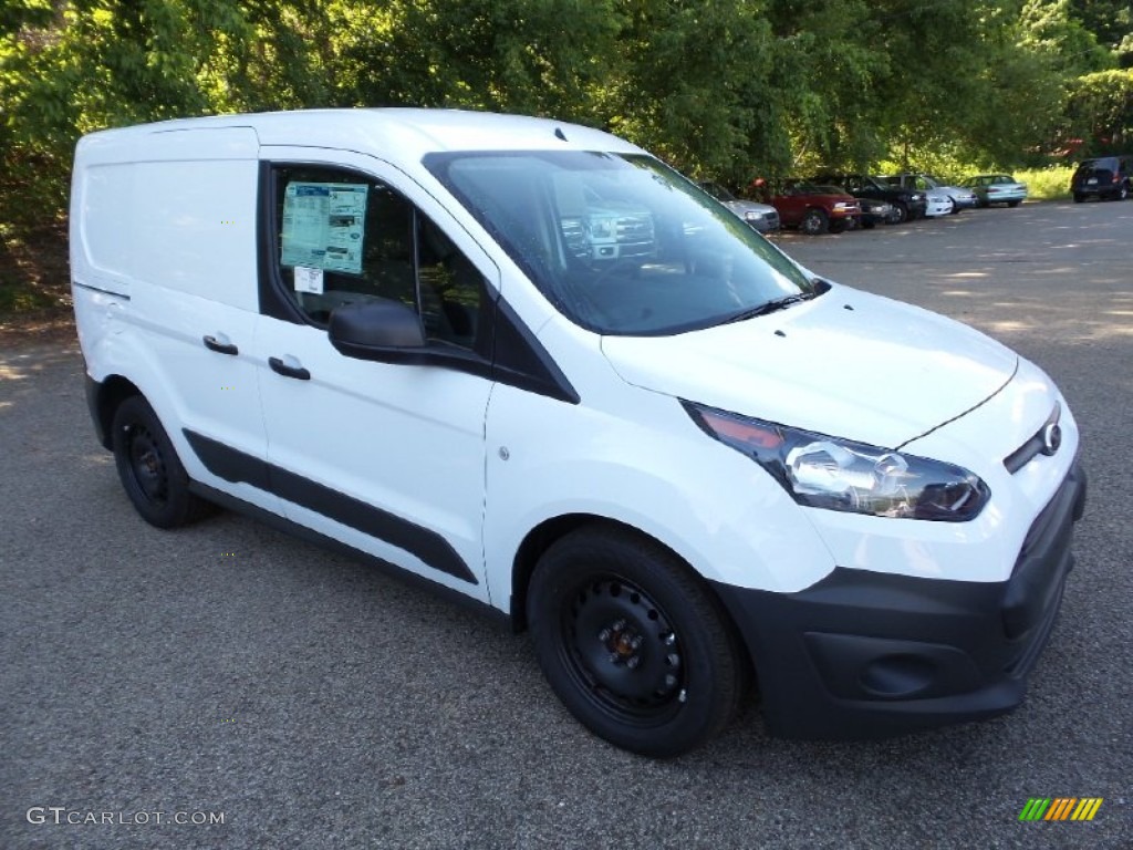 2015 Transit Connect XL Van - Frozen White / Charcoal Black Cloth photo #11