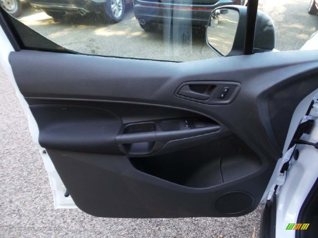 2015 Transit Connect XL Van - Frozen White / Charcoal Black Cloth photo #16