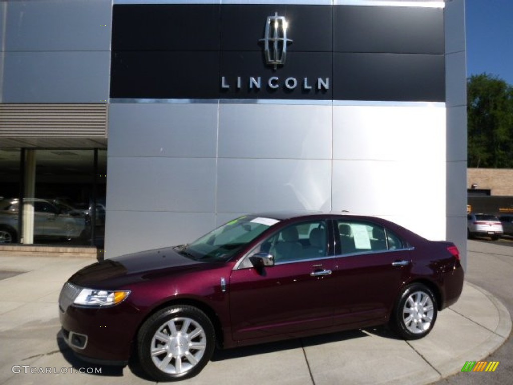 2012 MKZ FWD - Bordeaux Reserve Metallic / Cashmere photo #1