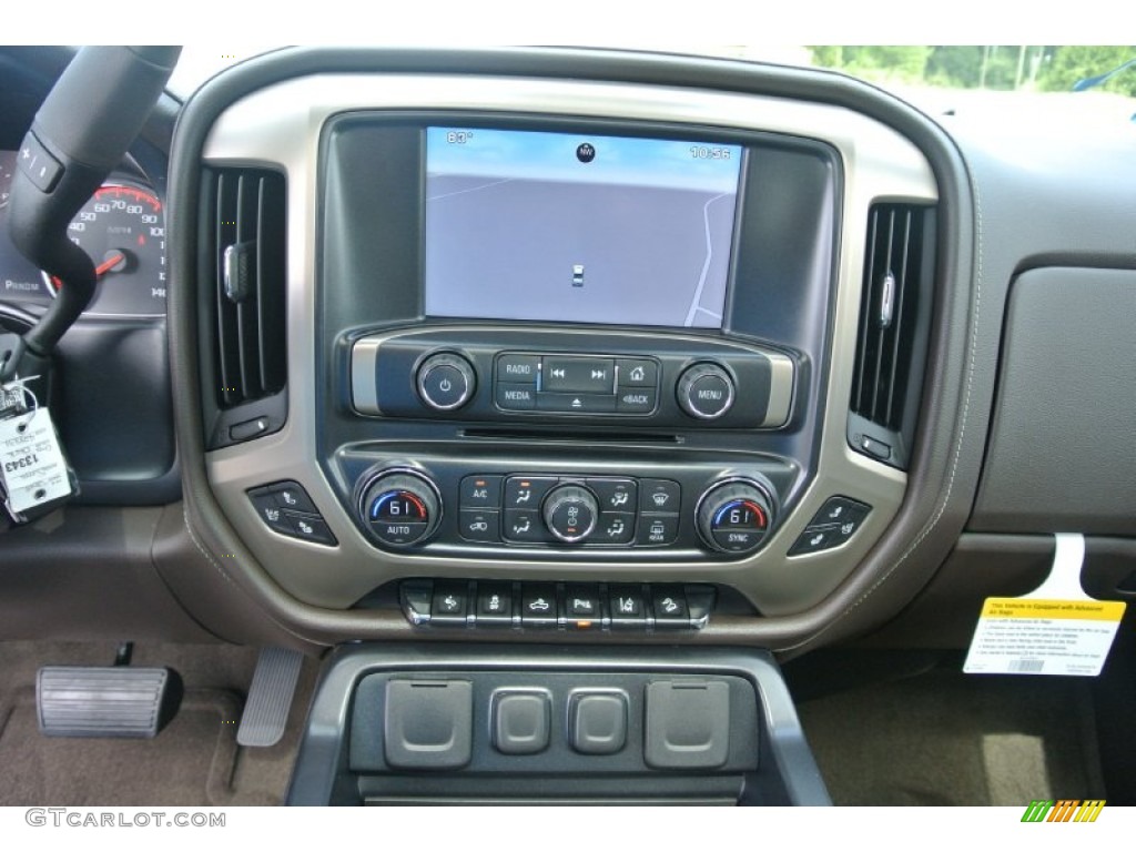 2015 GMC Sierra 1500 Denali Crew Cab 4x4 Controls Photo #106020020