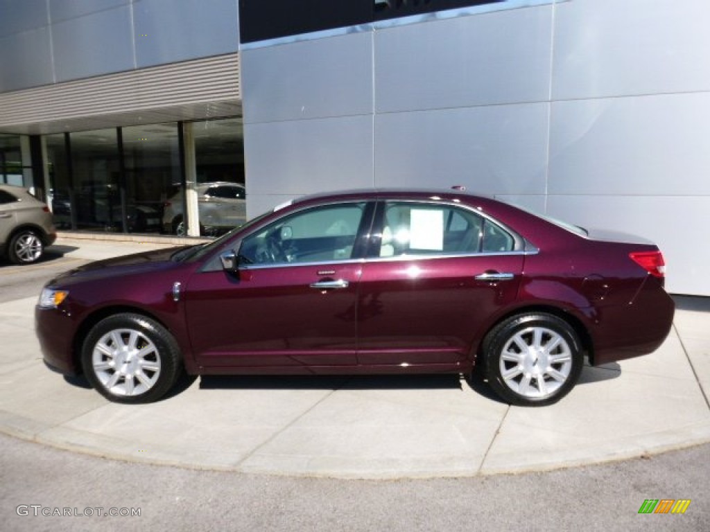 2012 MKZ FWD - Bordeaux Reserve Metallic / Cashmere photo #2