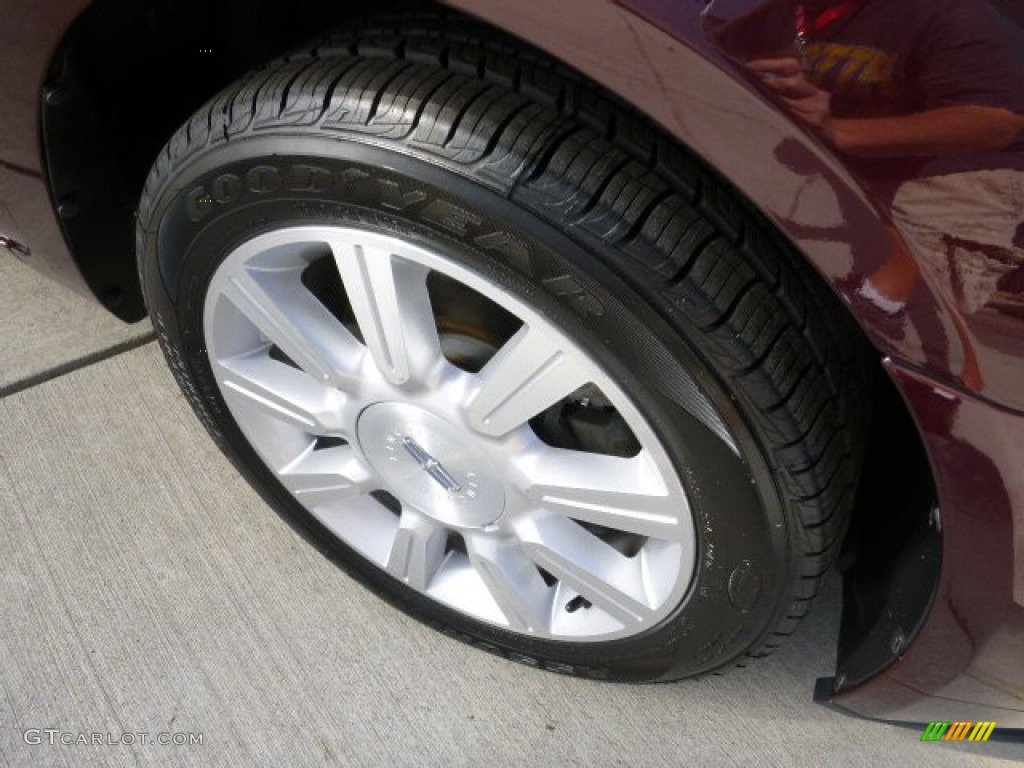 2012 MKZ FWD - Bordeaux Reserve Metallic / Cashmere photo #9